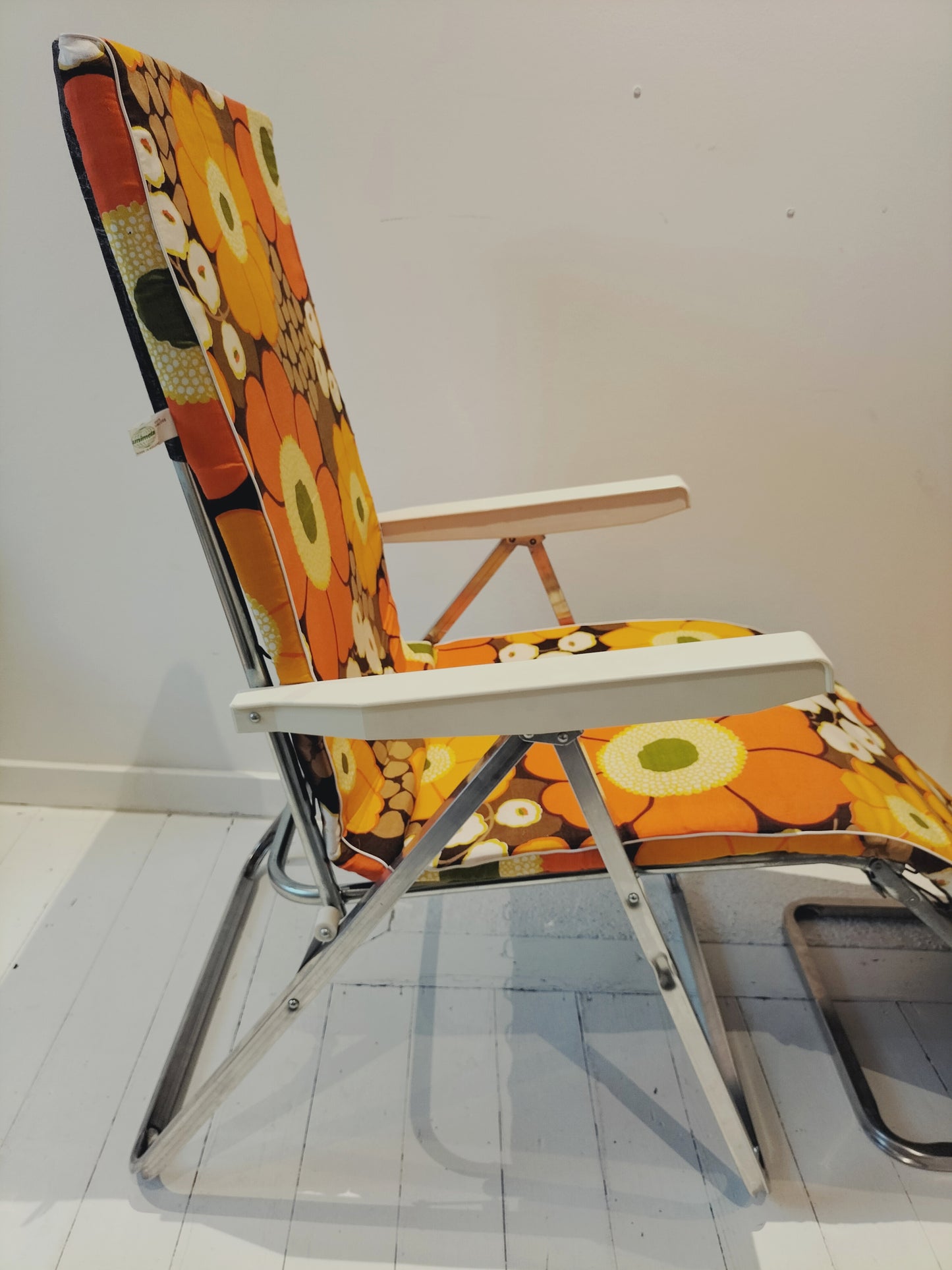 Chaise longue/ fauteuil de jardin/ bain de soleil/ transat vintage Unimeta