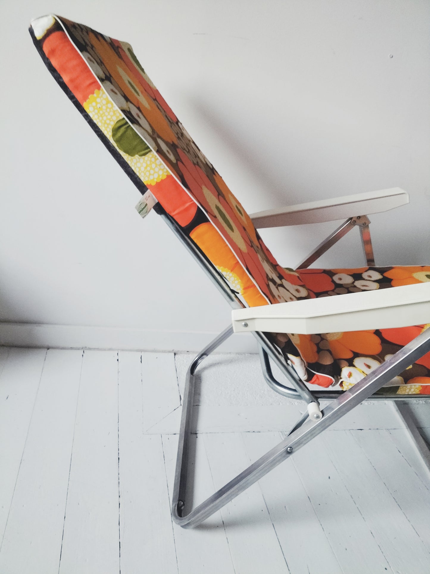 Chaise longue/ fauteuil de jardin/ bain de soleil/ transat vintage Unimeta