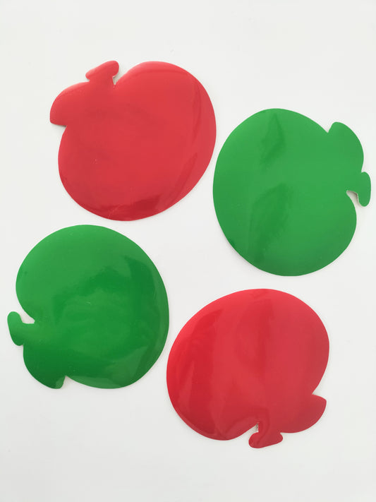 Set de 4 sous-verres pomme