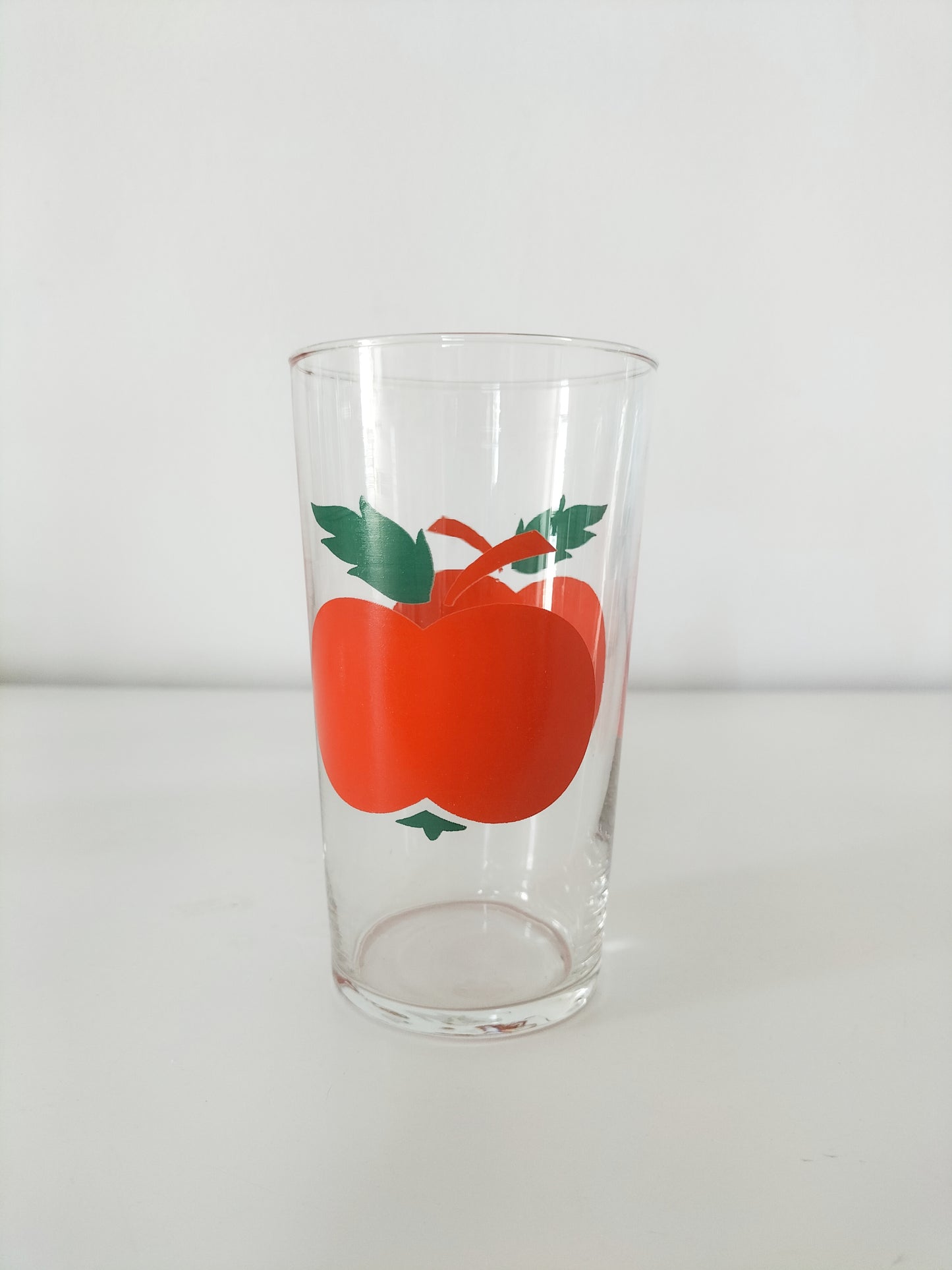 Ensemble de 4 verres décor pommes