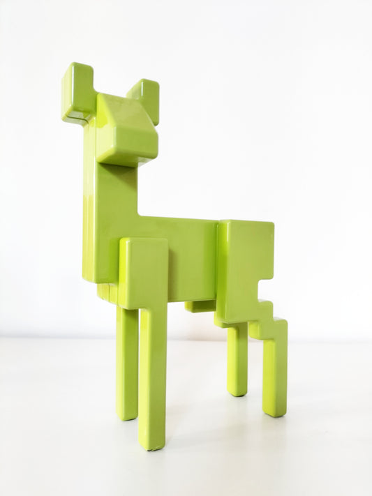 Cerf pixelisé Ikea Monika Mulder 2013