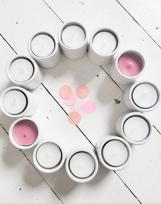 Ensemble de 12 bougeoirs modulables PS Varmeljushallare design Ehlen Johansson pour Ikea 2003