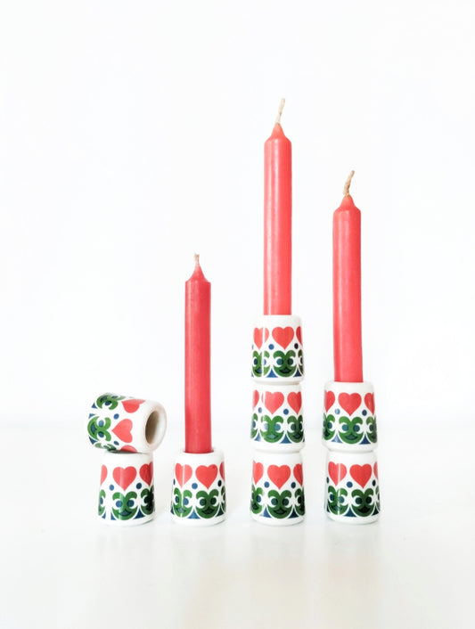 Duo de mini-bougeoirs Funny Design