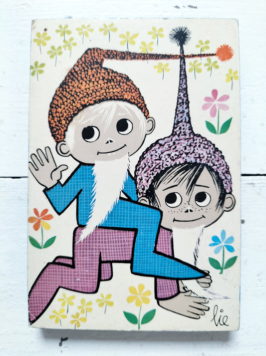 Illustration murale sur bois Lie