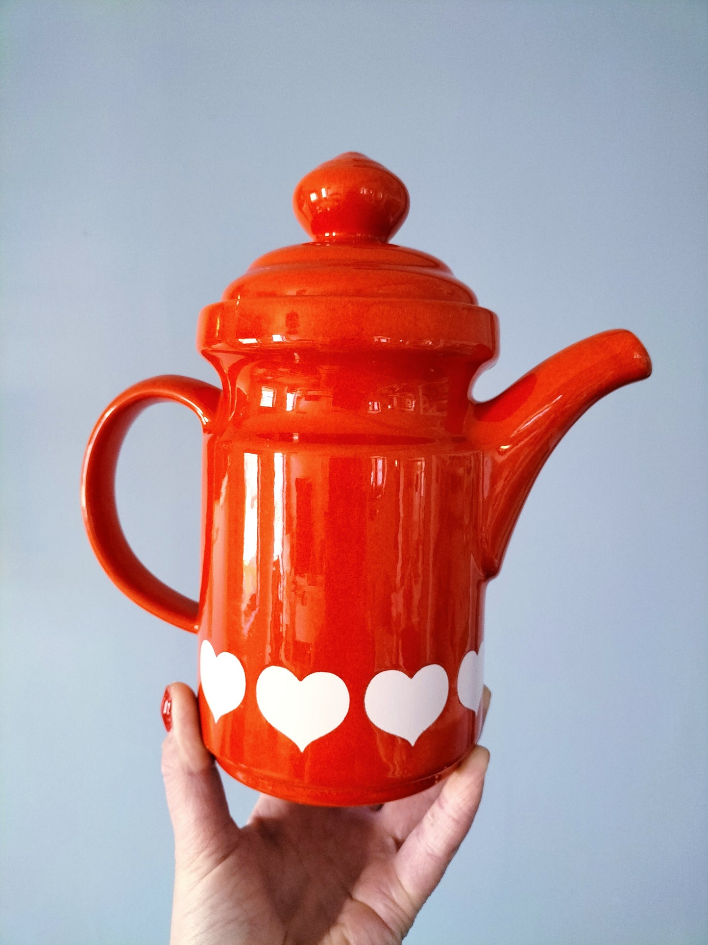 Cafetière/ théière Waechtersbach décor ❤️