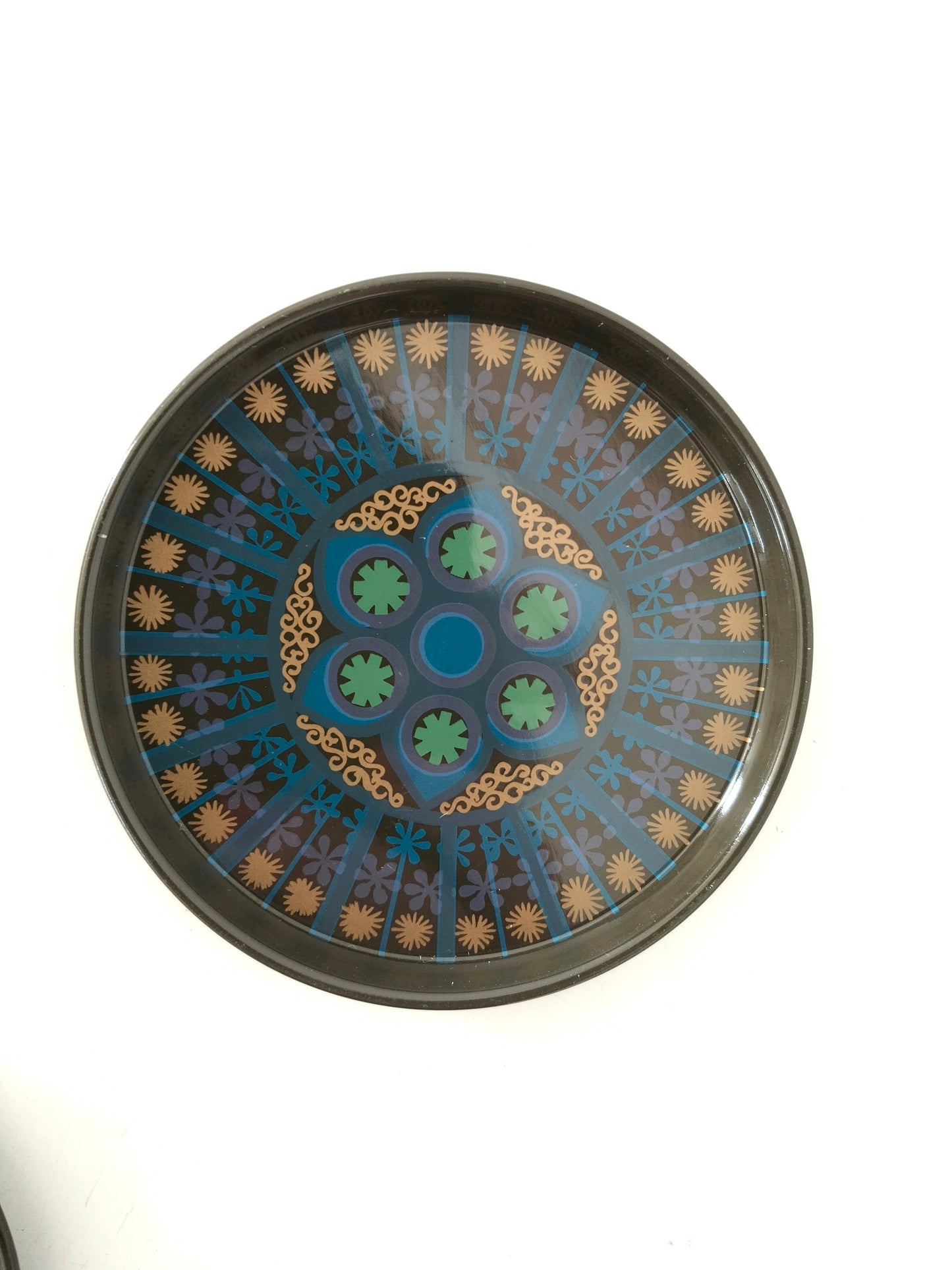 Ensemble de 6 sous-verres métalliques
