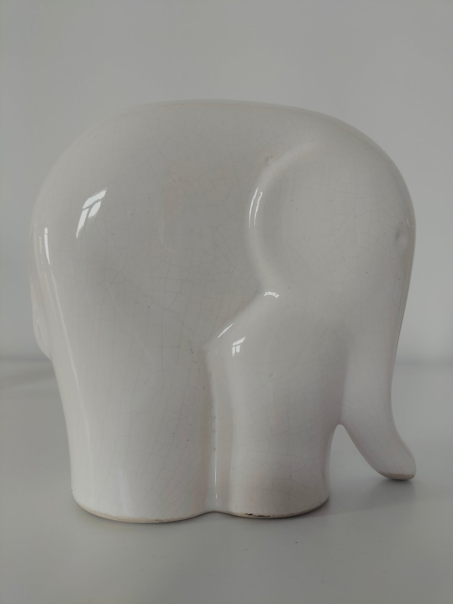 Trio d'éléphants en céramique