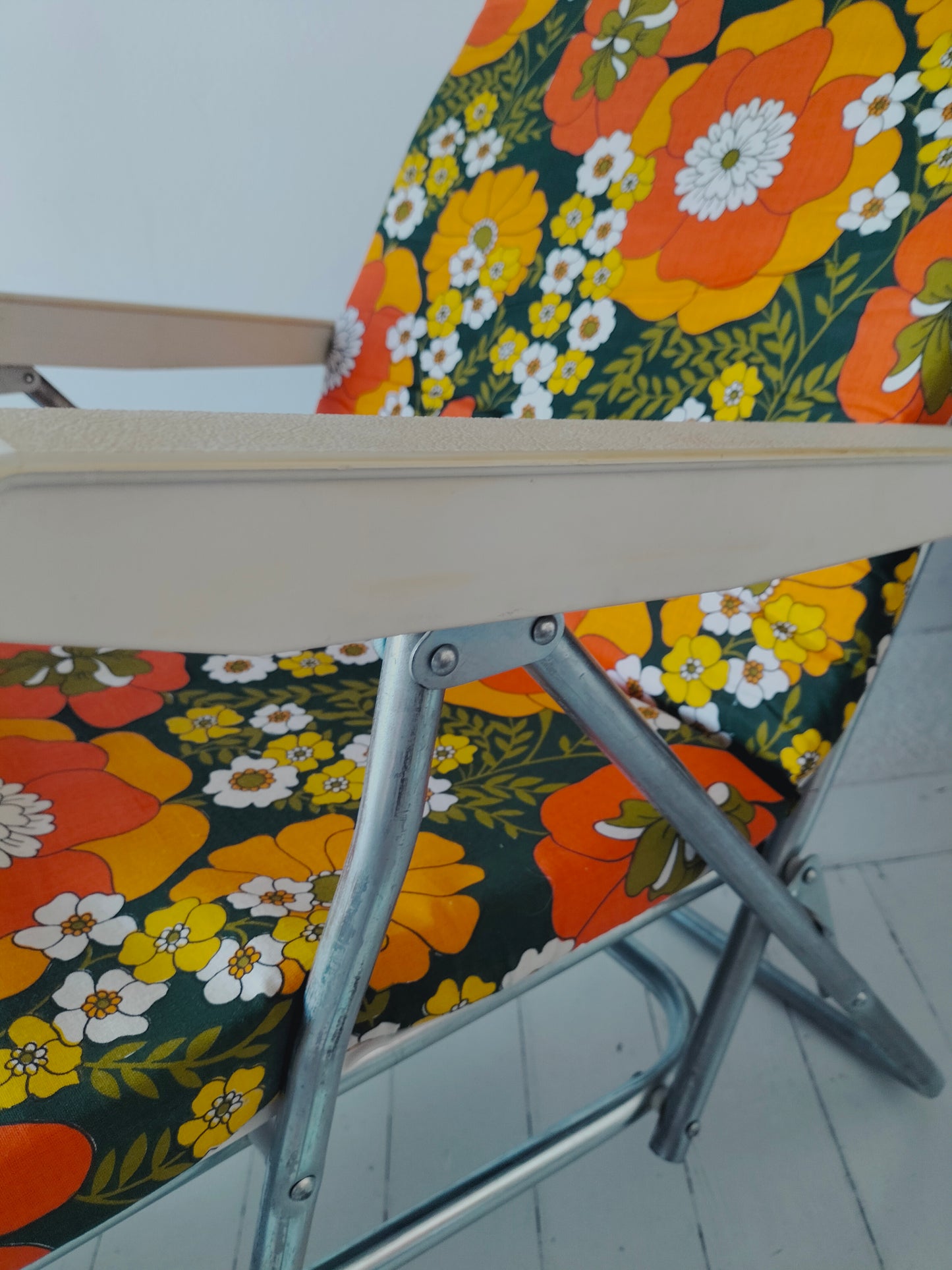 Bain de soleil/ fauteuil de jardin vintage Rinco