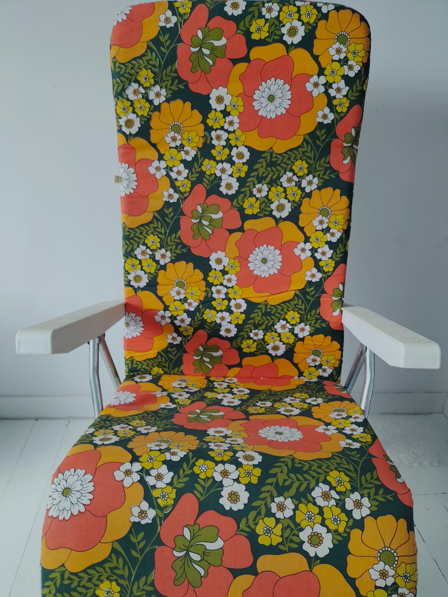 Bain de soleil/ fauteuil de jardin vintage Rinco