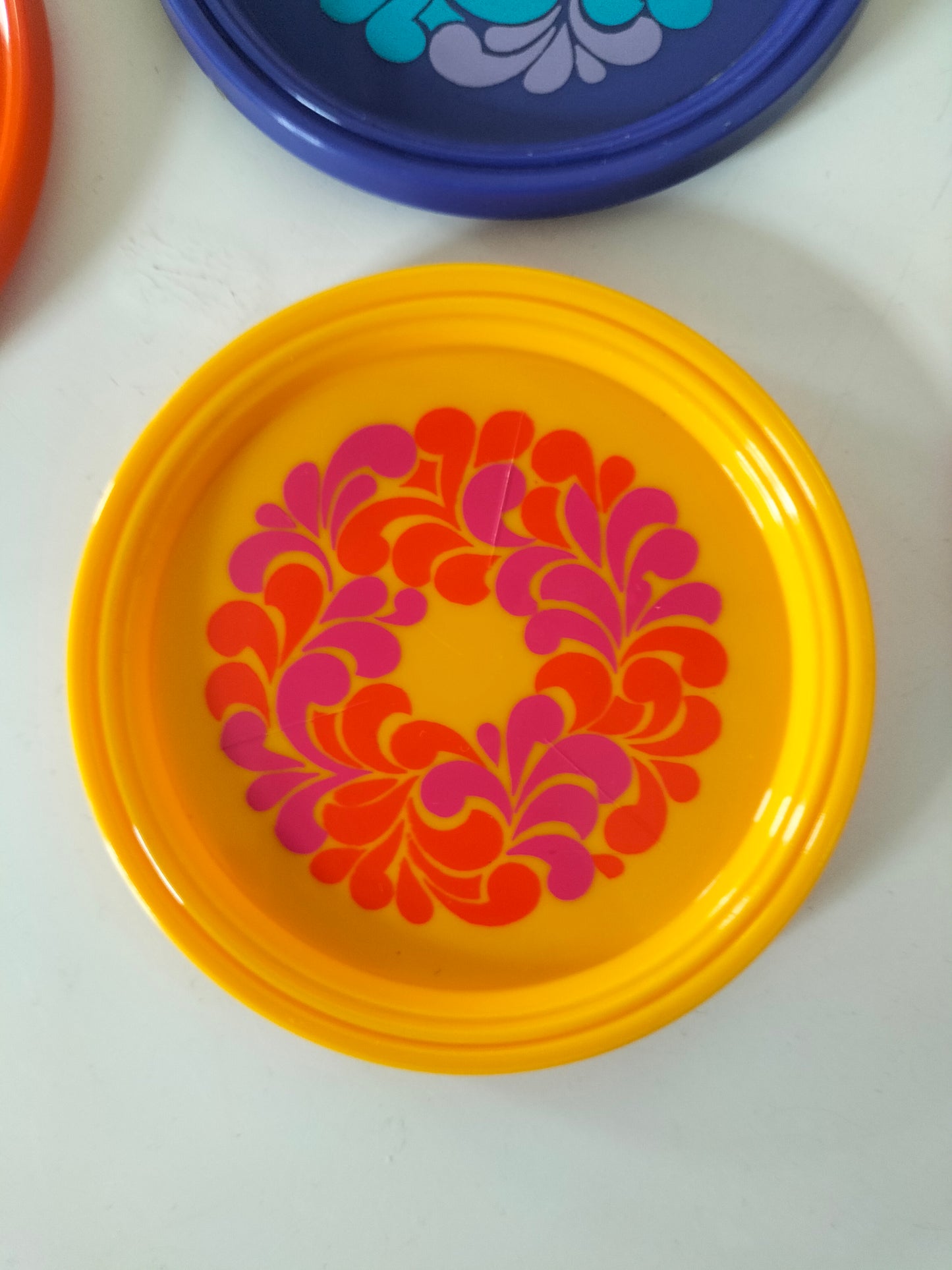 Set de 6 sous-verres + boîte Emsa West Germany