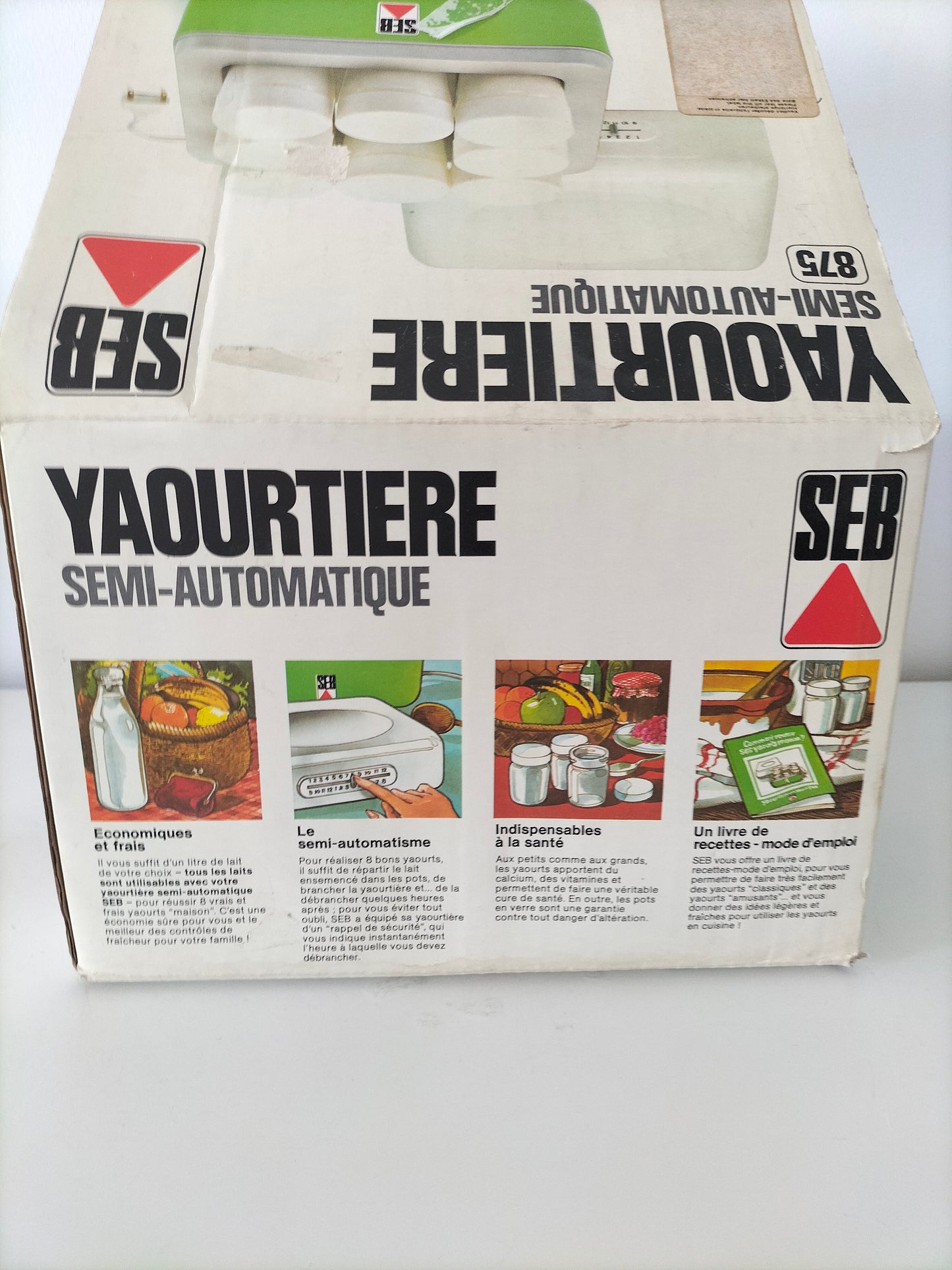 Yaourtière semi-automatique Seb vintage