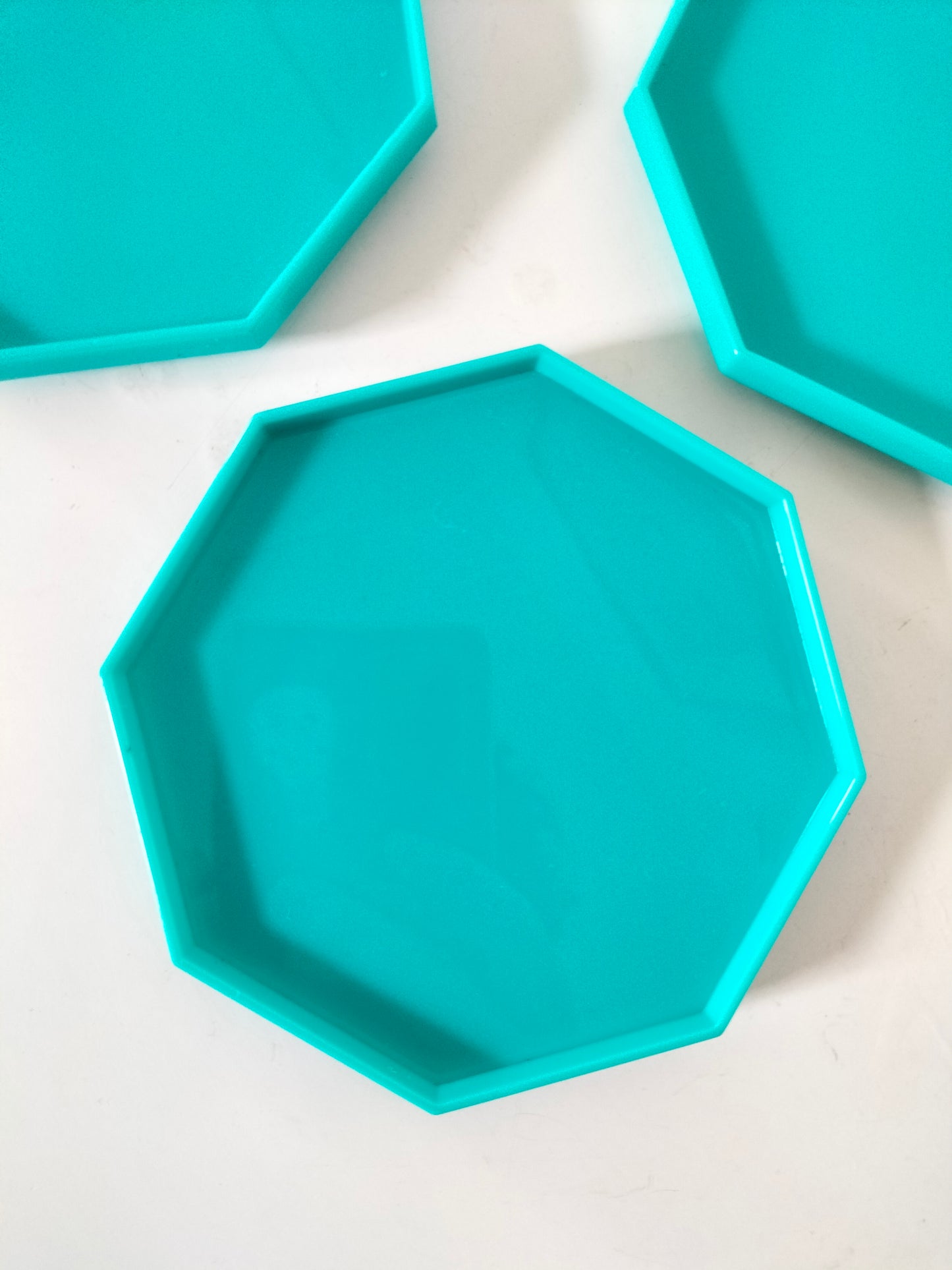 Ensemble de 6 sous-verres en plastique