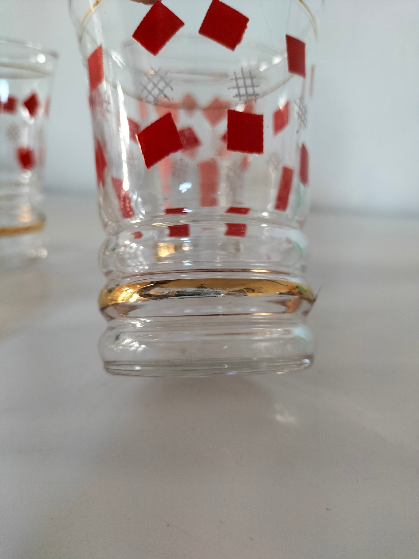 Ensemble de 6 petits verres de fête