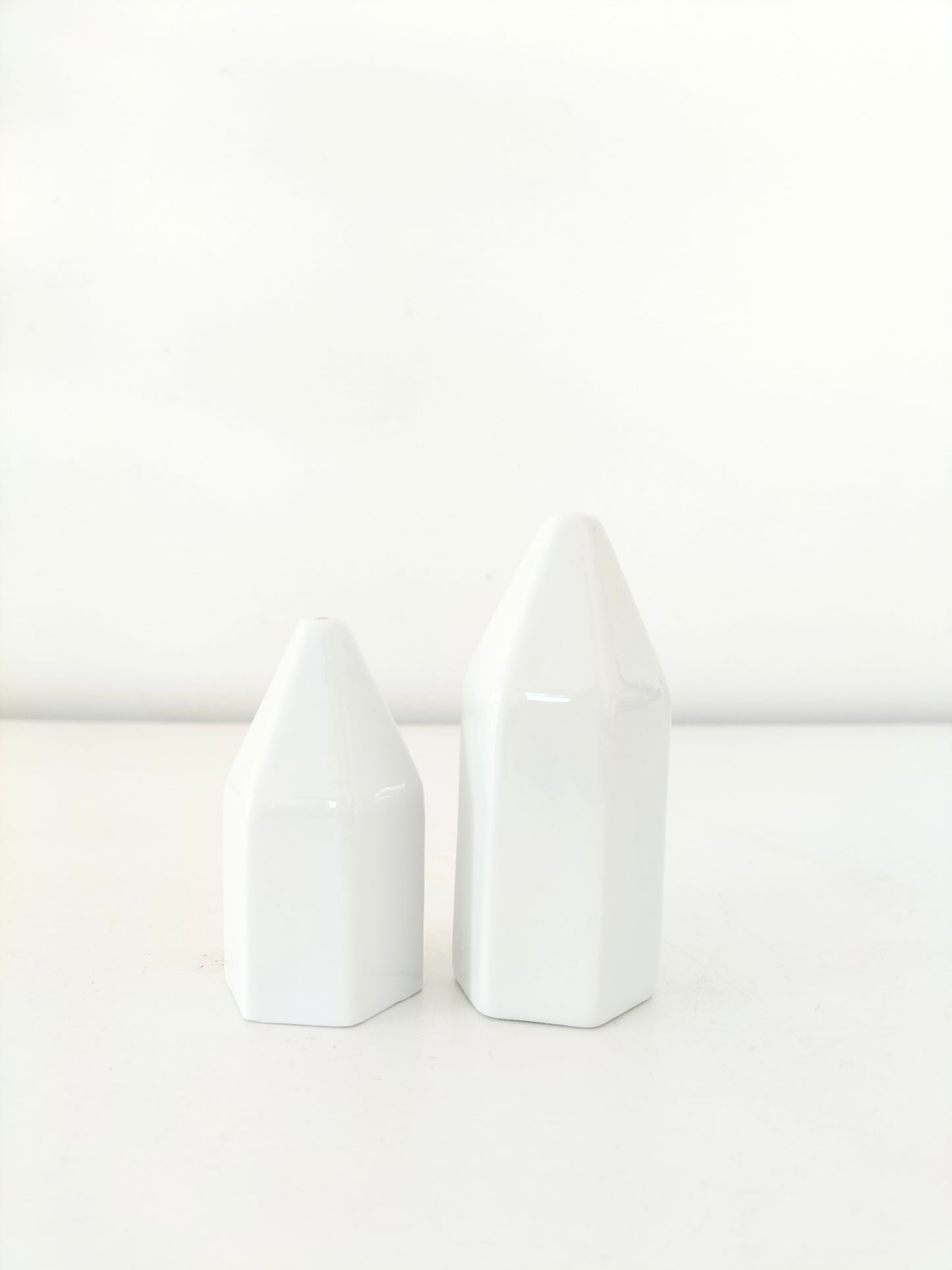 Duo sel et poivre ✏️ en porcelaine