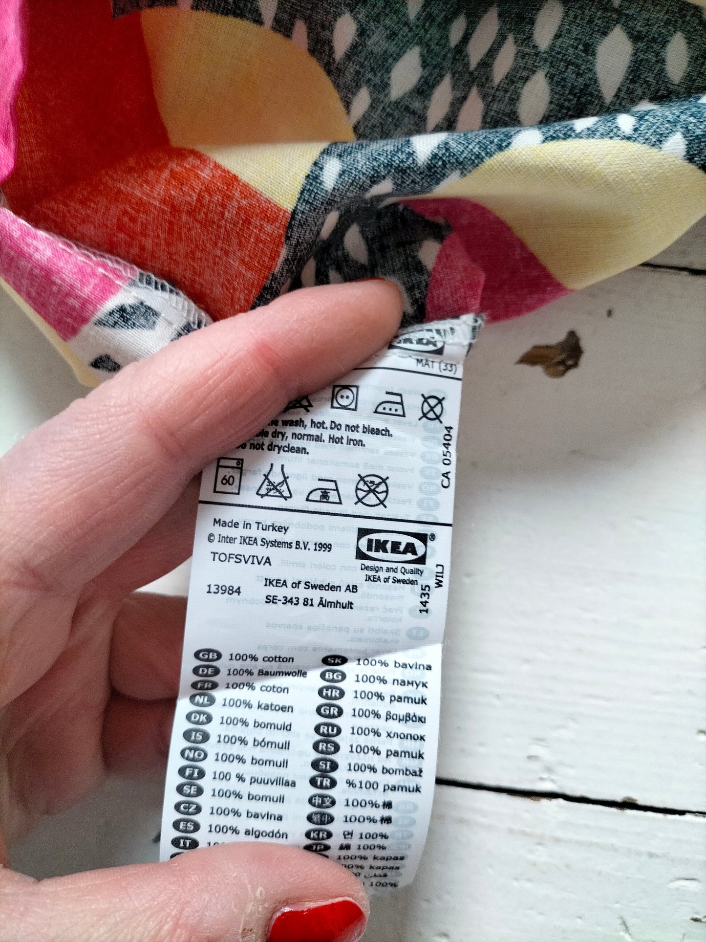 Taie d'oreiller Ikea 1999 - cetaitmieuxavant