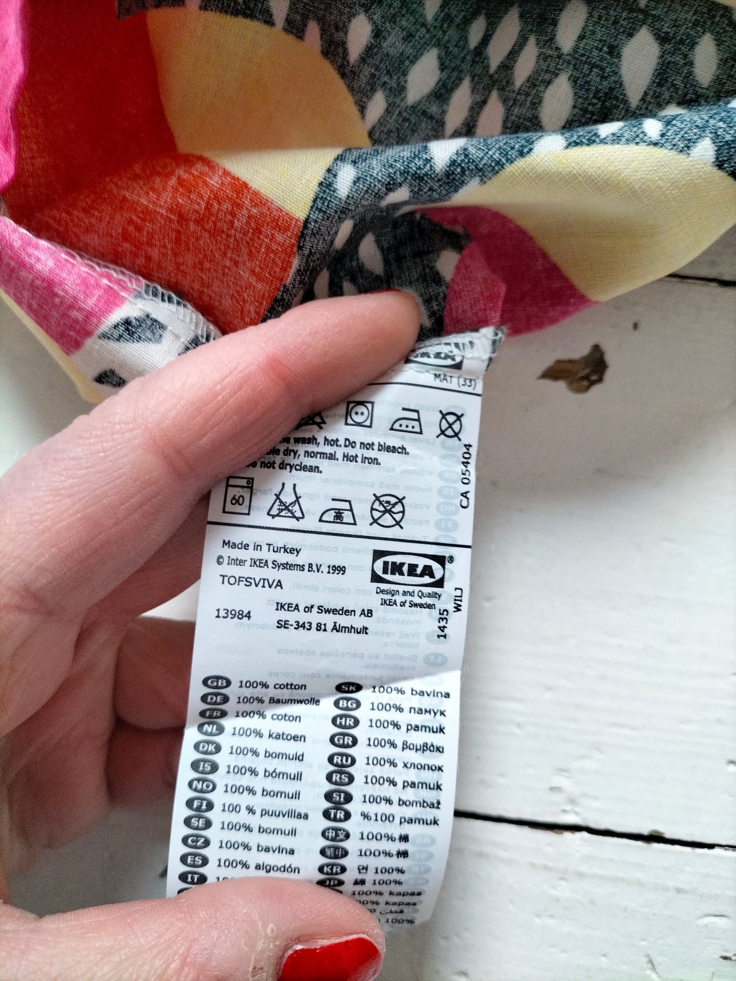 Taie d'oreiller Ikea 1999 - cetaitmieuxavant