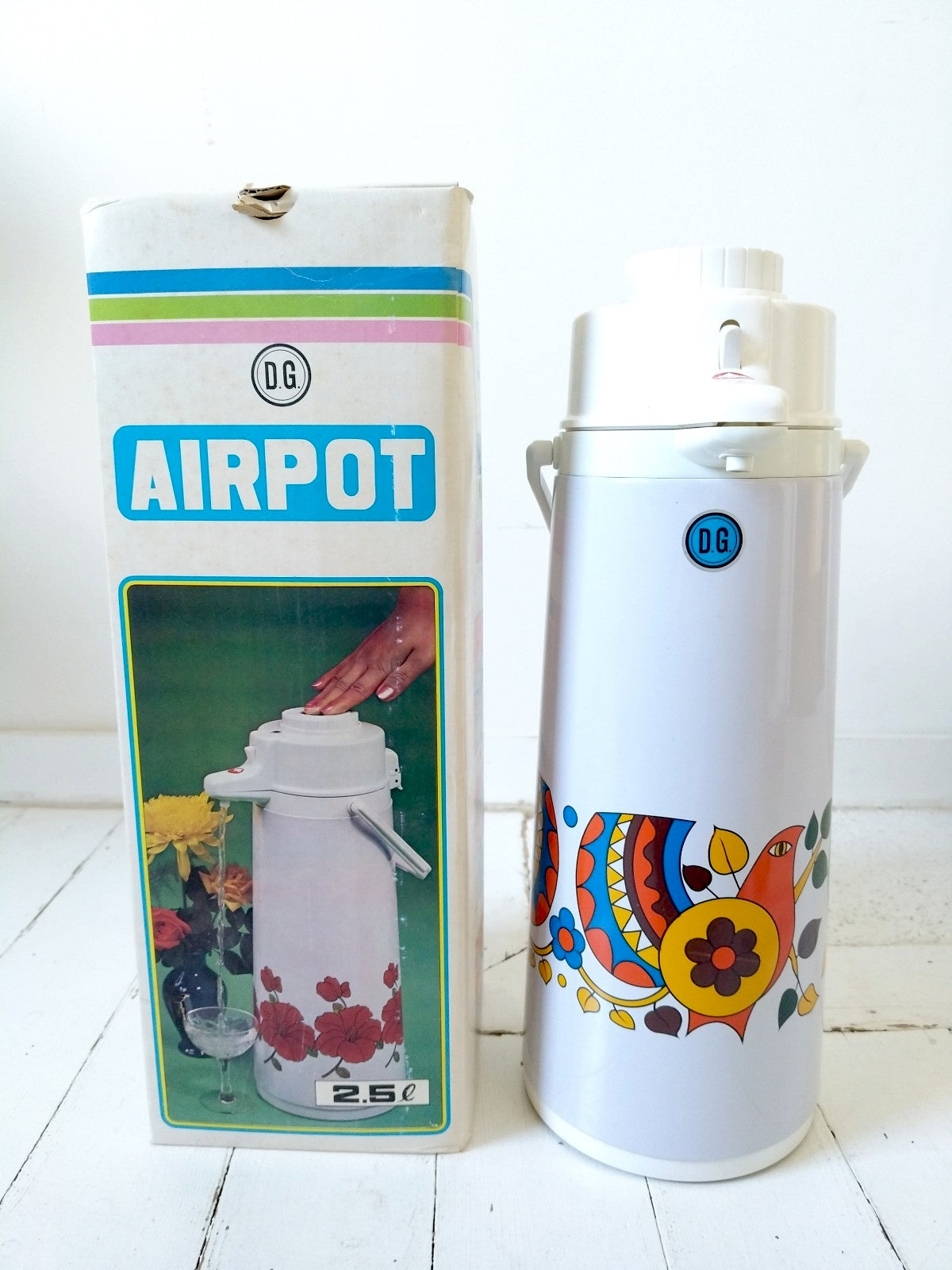 Thermos/ distributeur de boisson D.G AIRPOT 2,5l