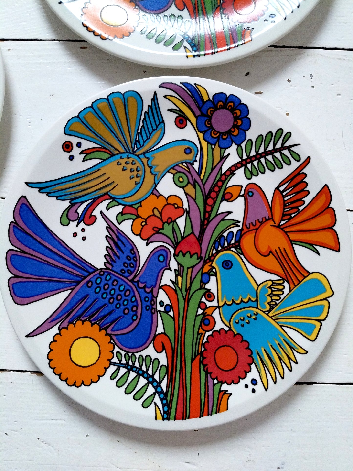 Assiette 20,5cm Villeroy et Boch Acapulco décor plein à l'unité - plusieurs pièces disponibles - cetaitmieuxavant