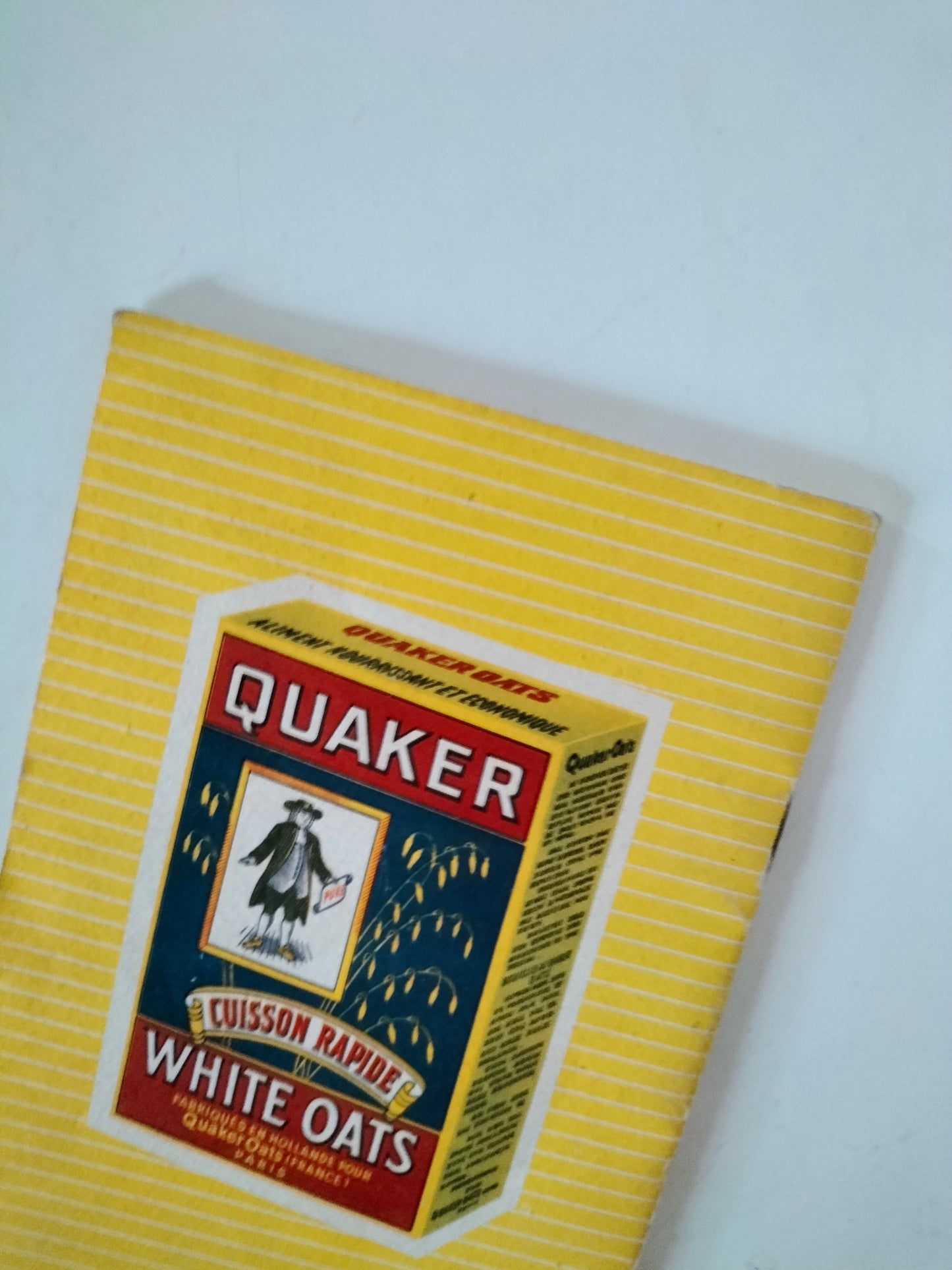 Ancien petit livre de cuisine : les économies de popote Liebig ou les recettes de Quaker Oats, au choix