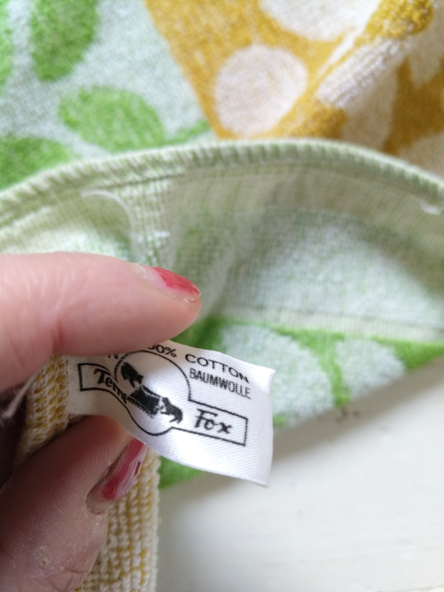 Petite serviette de toilette Terry Fox à l'unité