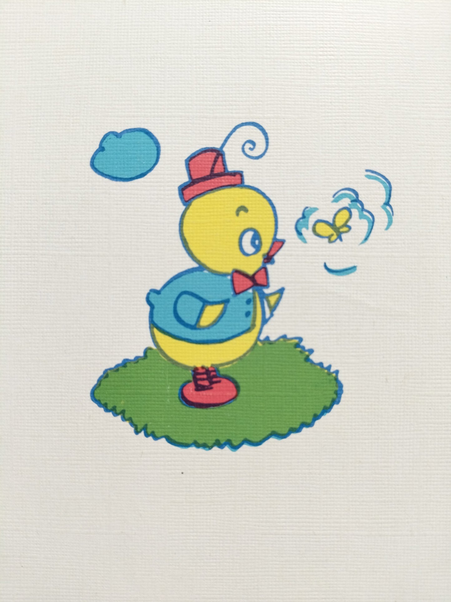 Ancien livre de dessin et coloriage vierge éditions du Pélican Blanc - cetaitmieuxavant
