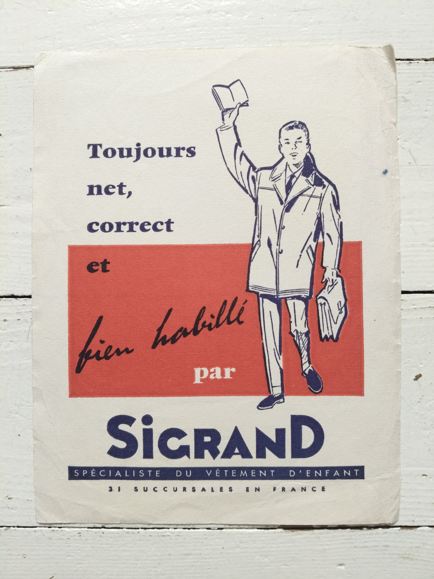 Ancien buvard publicitaire Gailliard, Reynard, SigranD ou chocolat Jacqueline au choix
