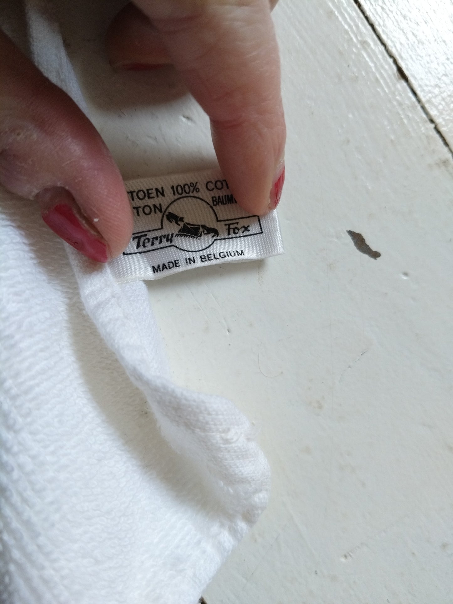 Serviette de toilette Terry Fox