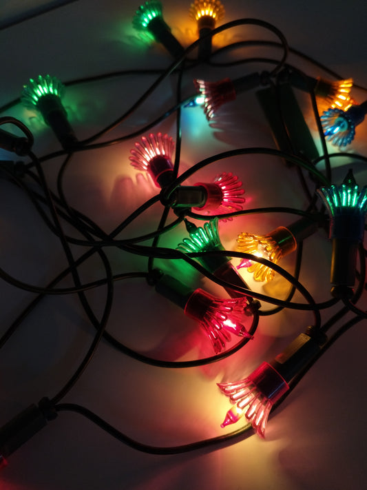 Guirlande lumineuse de Noël vintage