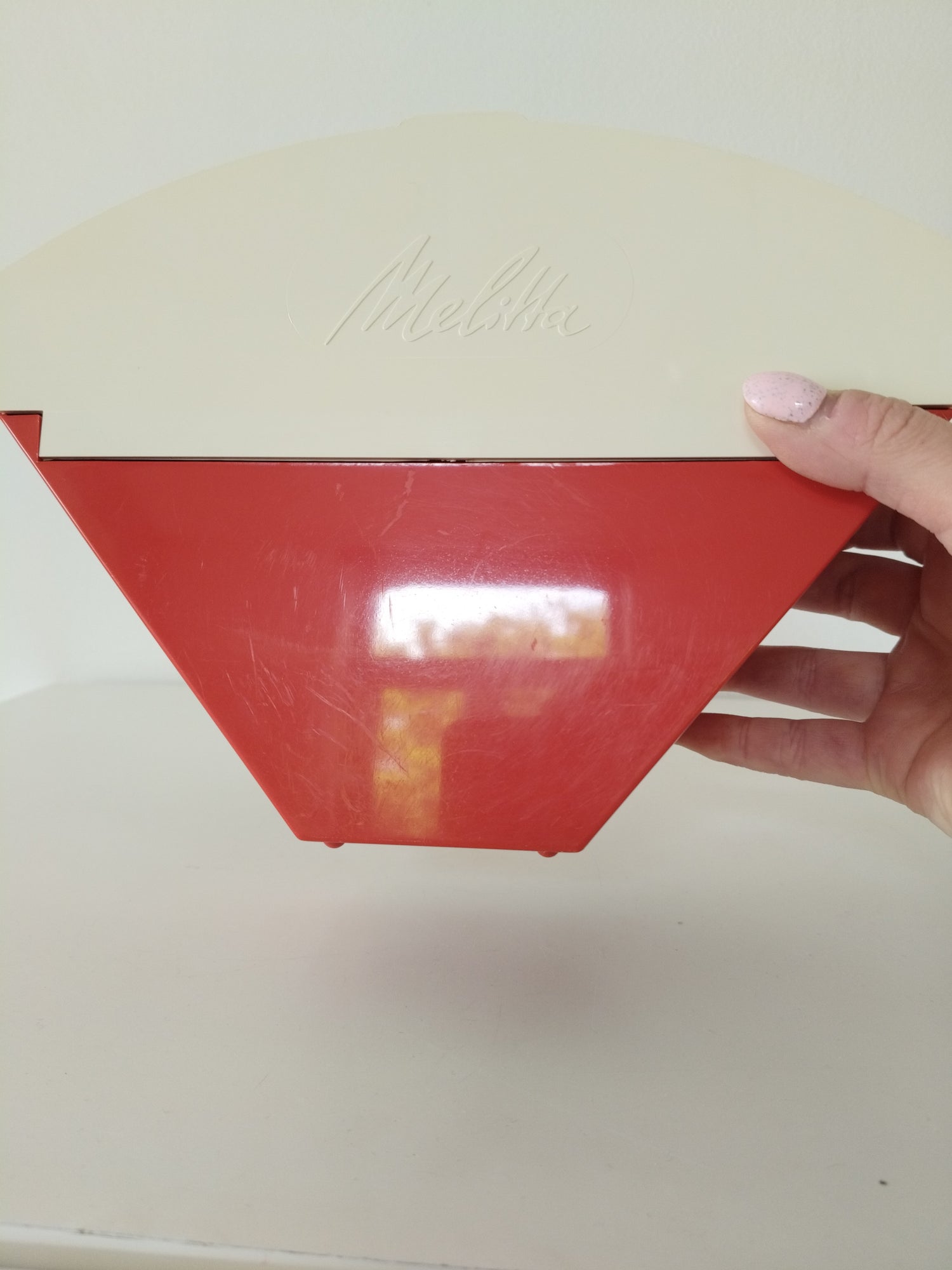 Grosse boîte à filtres murale en plastique Melitta - cetaitmieuxavant