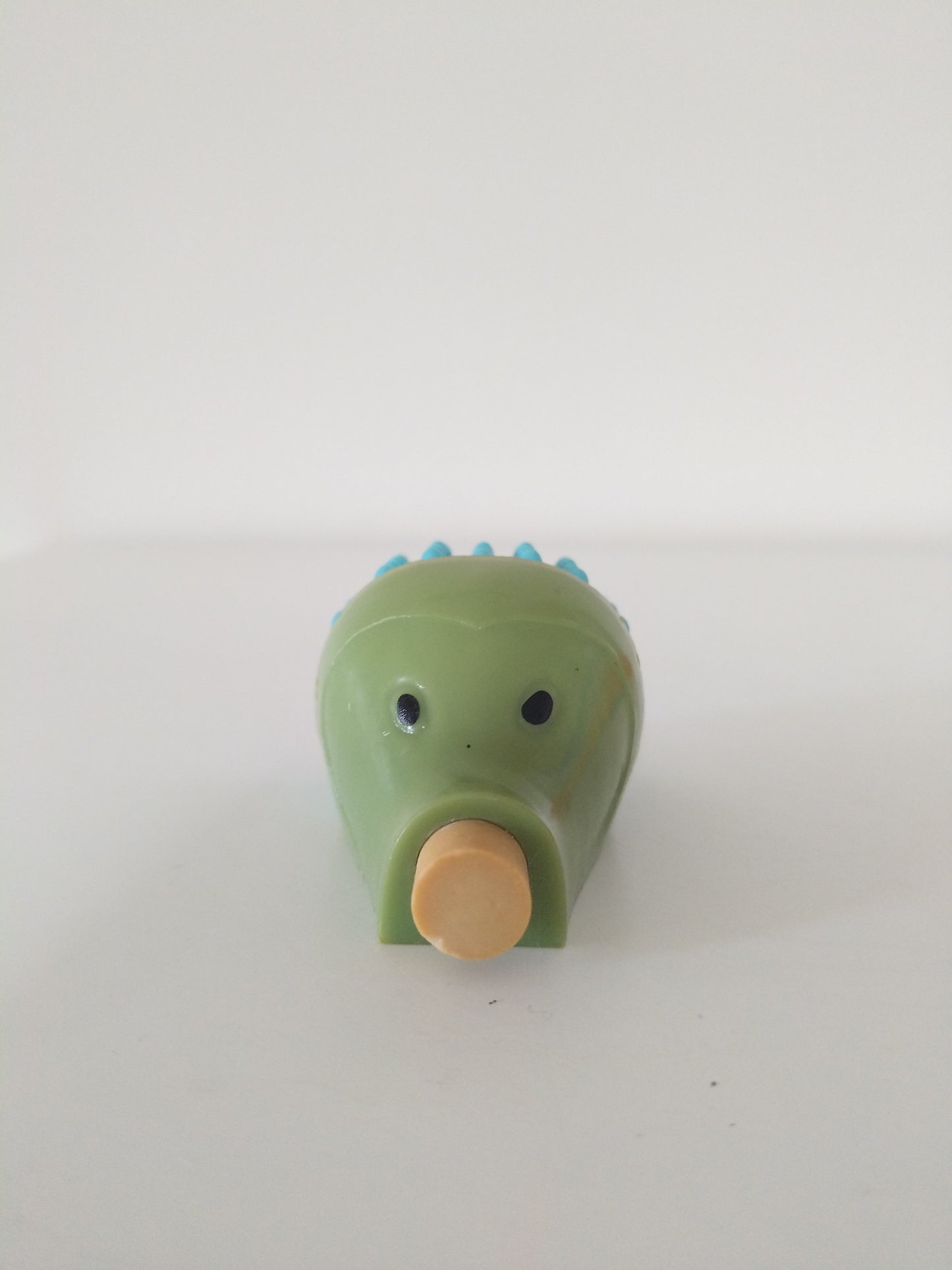 Hérisson miniature taille-crayon, porte-crayon et gomme 80's couleur au choix
