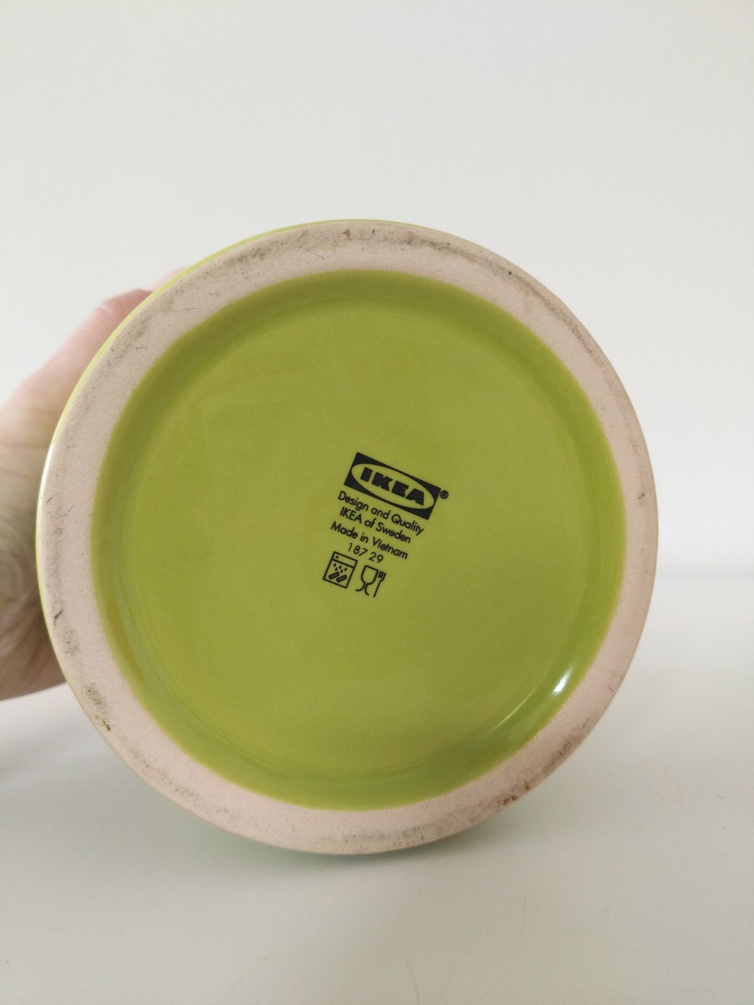 Bocal en céramique Ikea 2000's - cetaitmieuxavant