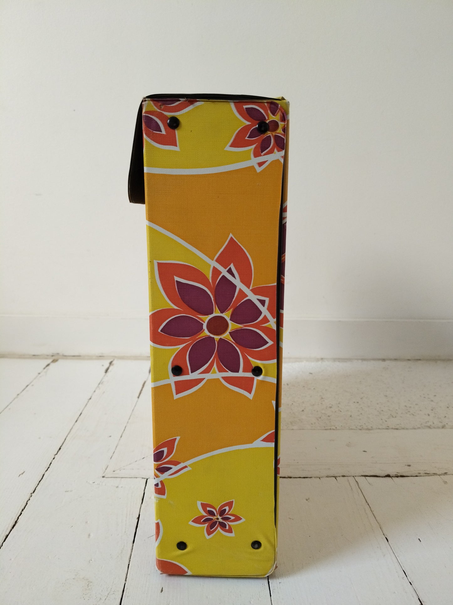 Valisette à vinyles 33T vintage