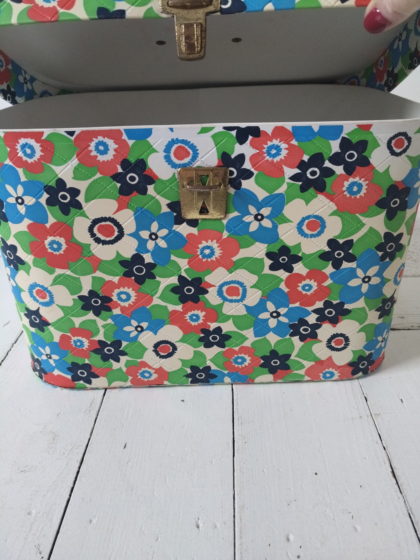 Grand beauty-case flower power - cetaitmieuxavant