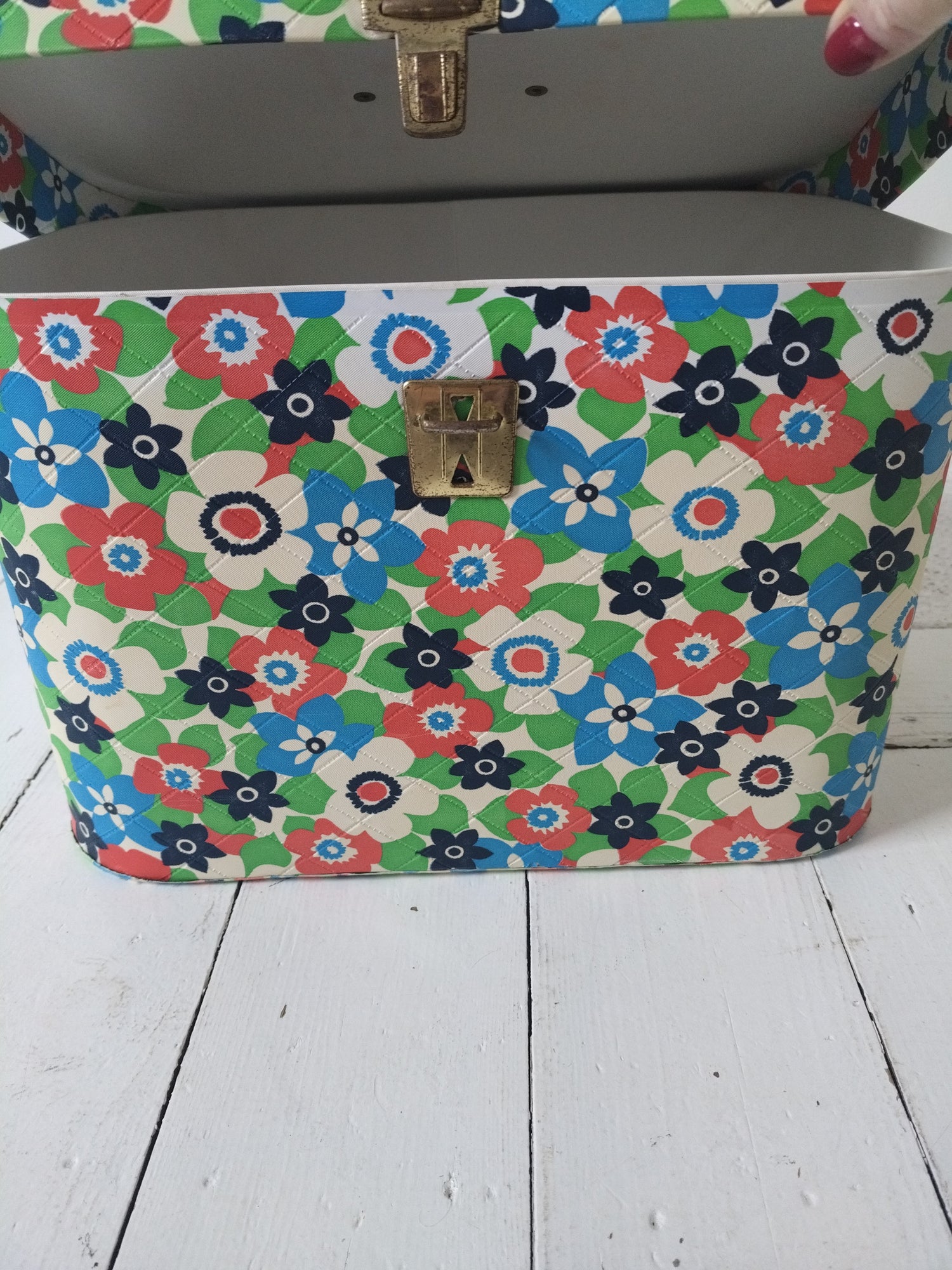 Grand beauty-case flower power - cetaitmieuxavant