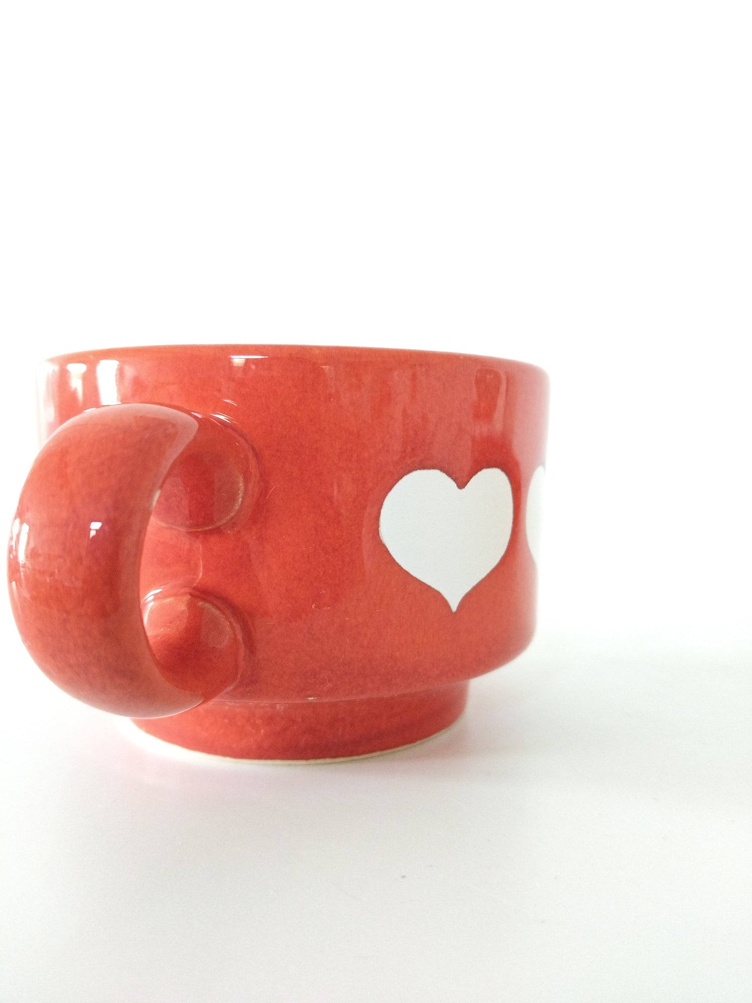 Tasse + soucoupe Waechtersbach décor ❤️ (à l'unité) - cetaitmieuxavant