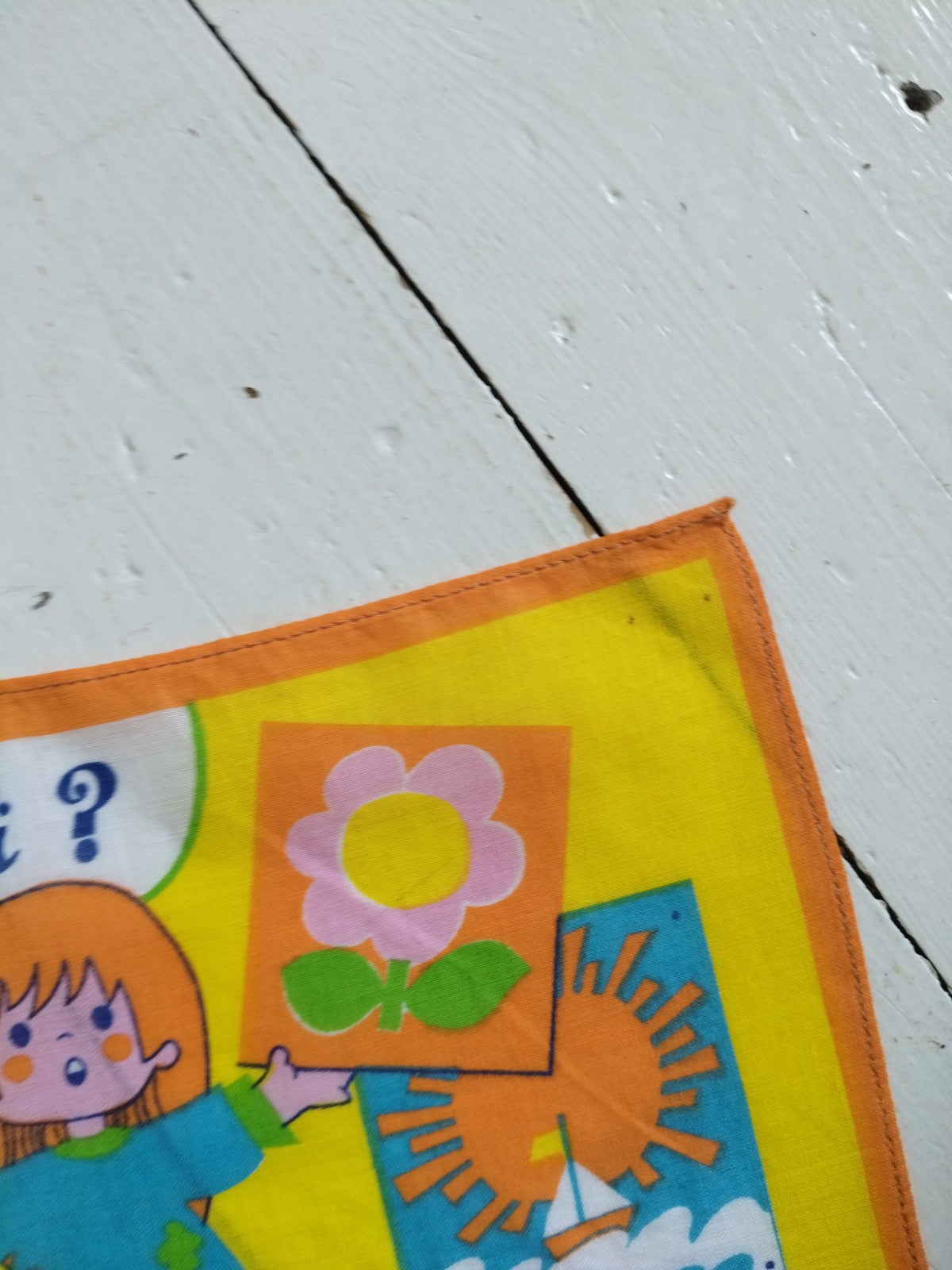 Ensemble de 7 mouchoirs/ semainier pour enfants