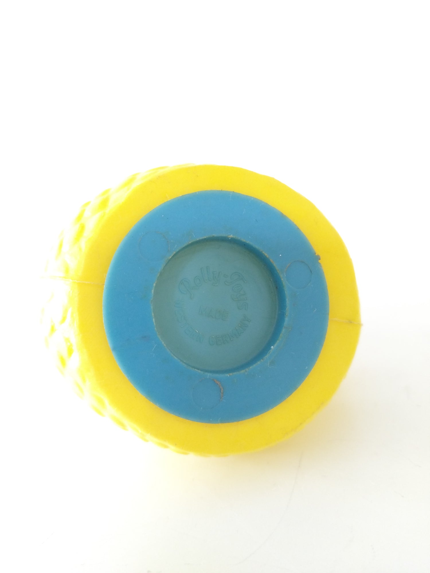 Déco de Pâques/ jouet de bain poule en plastique Rolly Toys West Germany - cetaitmieuxavant