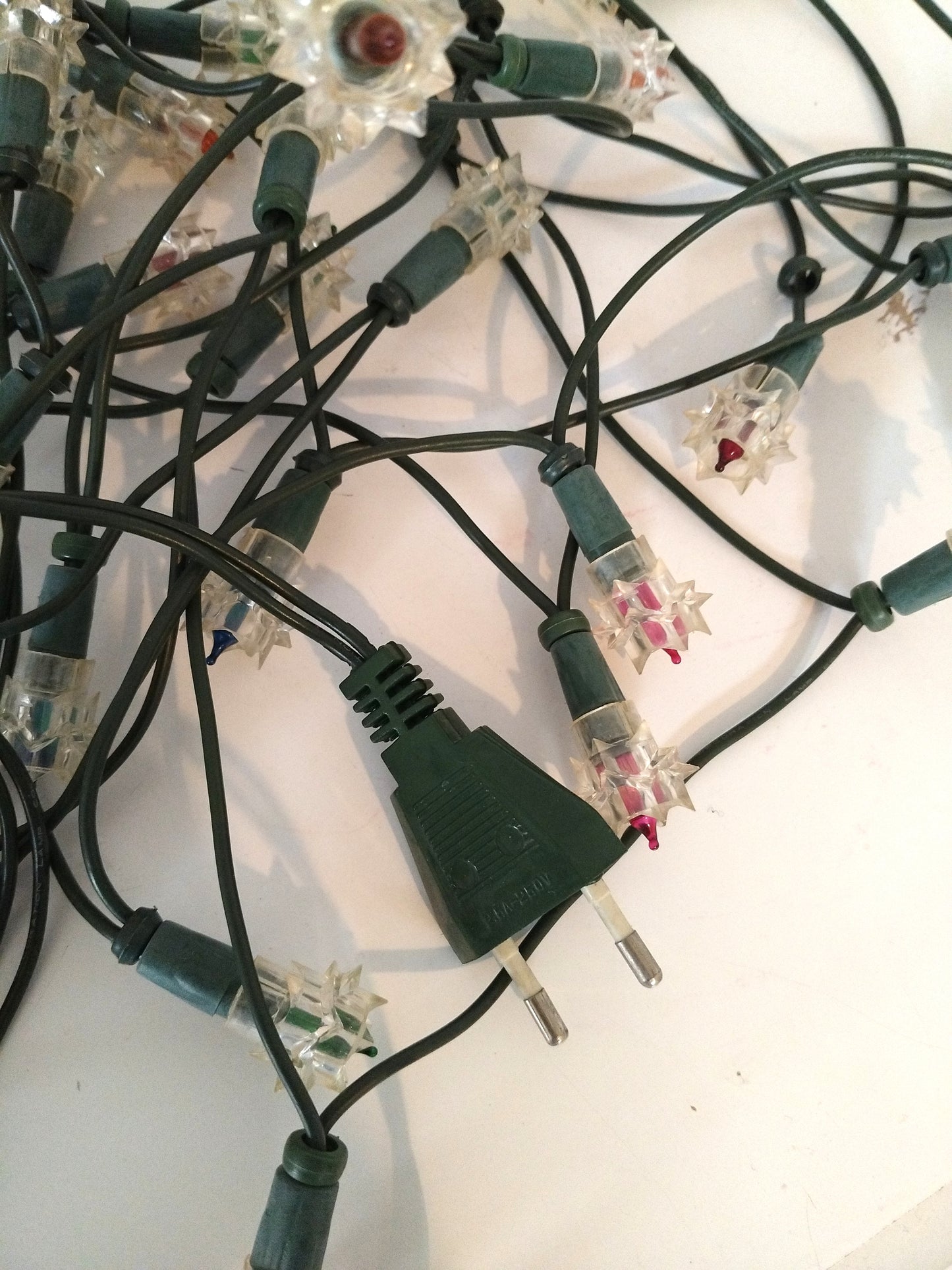 Guirlande de Noël multicolore lumineuse