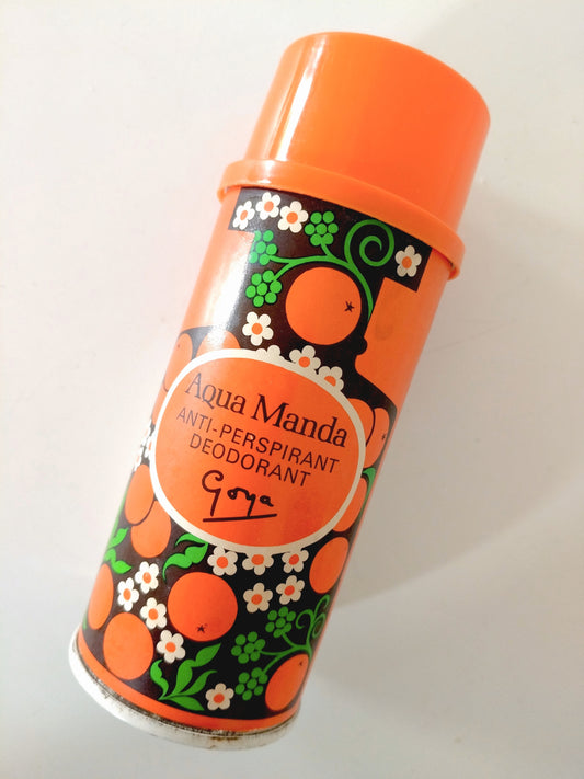 Déodorant anti-perspirant vaporisateur Aqua Manda Goya 70's