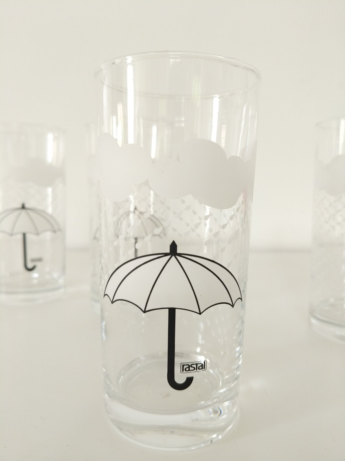 Ensemble de 4 grands verres Rastal Allemagne