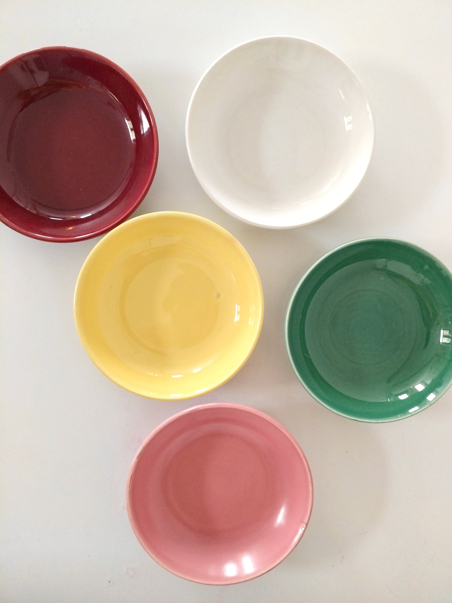 Ensemble de 5 coupelles Boch La Louvière