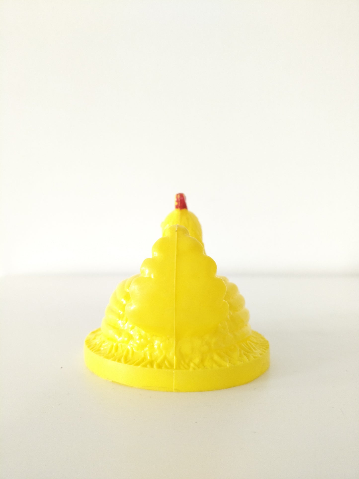 Déco de Pâques poule en plastique - cetaitmieuxavant