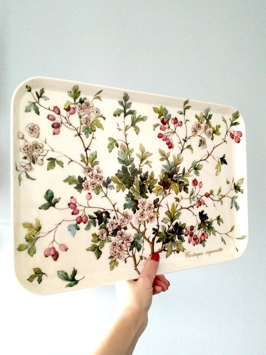 Plateau en plastique Villeroy et Boch Botanica Crateagus oxyacantha - cetaitmieuxavant