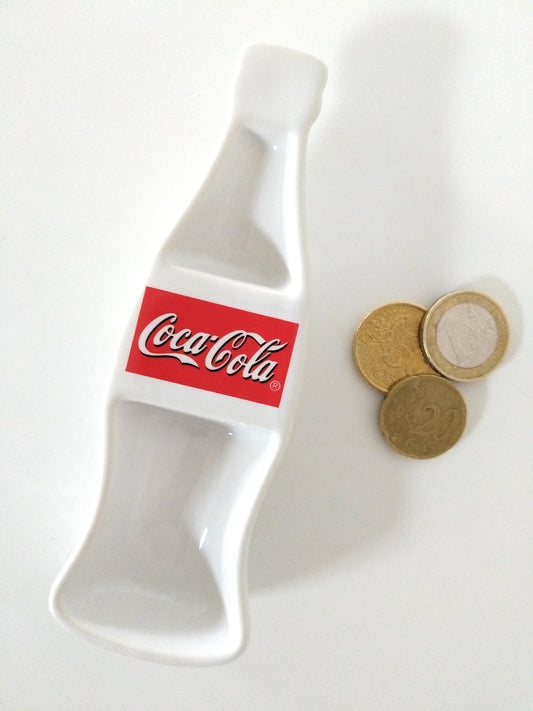 Ramasse-monnaie ou déco murale en céramique Coca-Cola