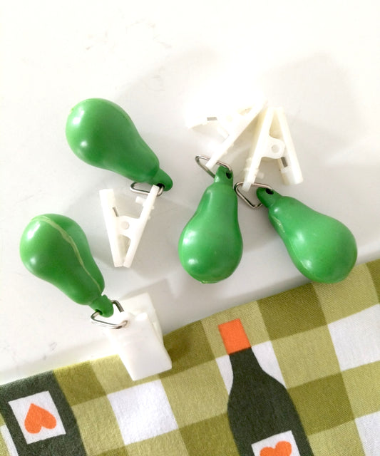 Ensemble de 4 pinces/ poids à nappe 🍐