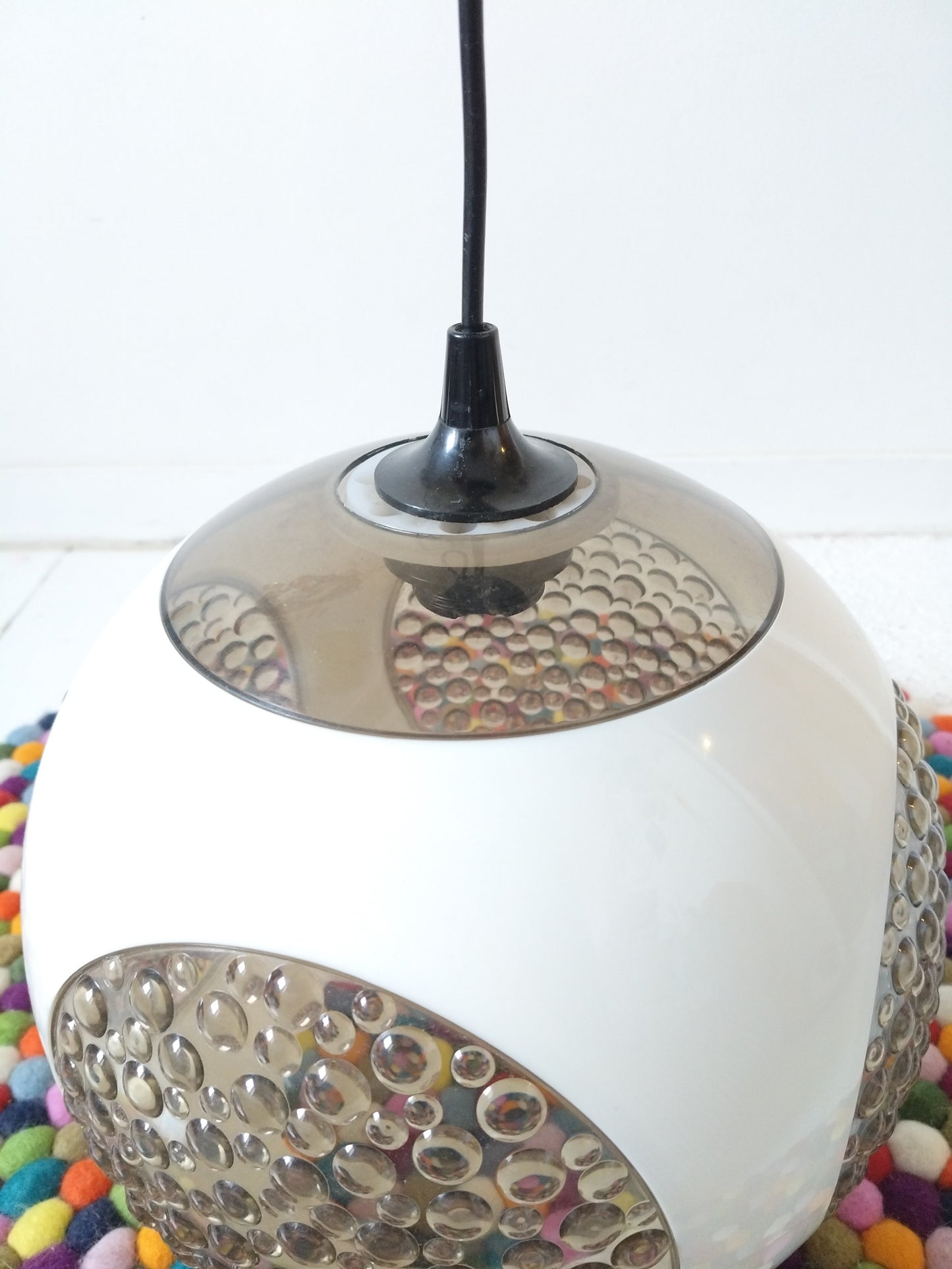 Lampe luminaire suspension Bug Eye Massive space age