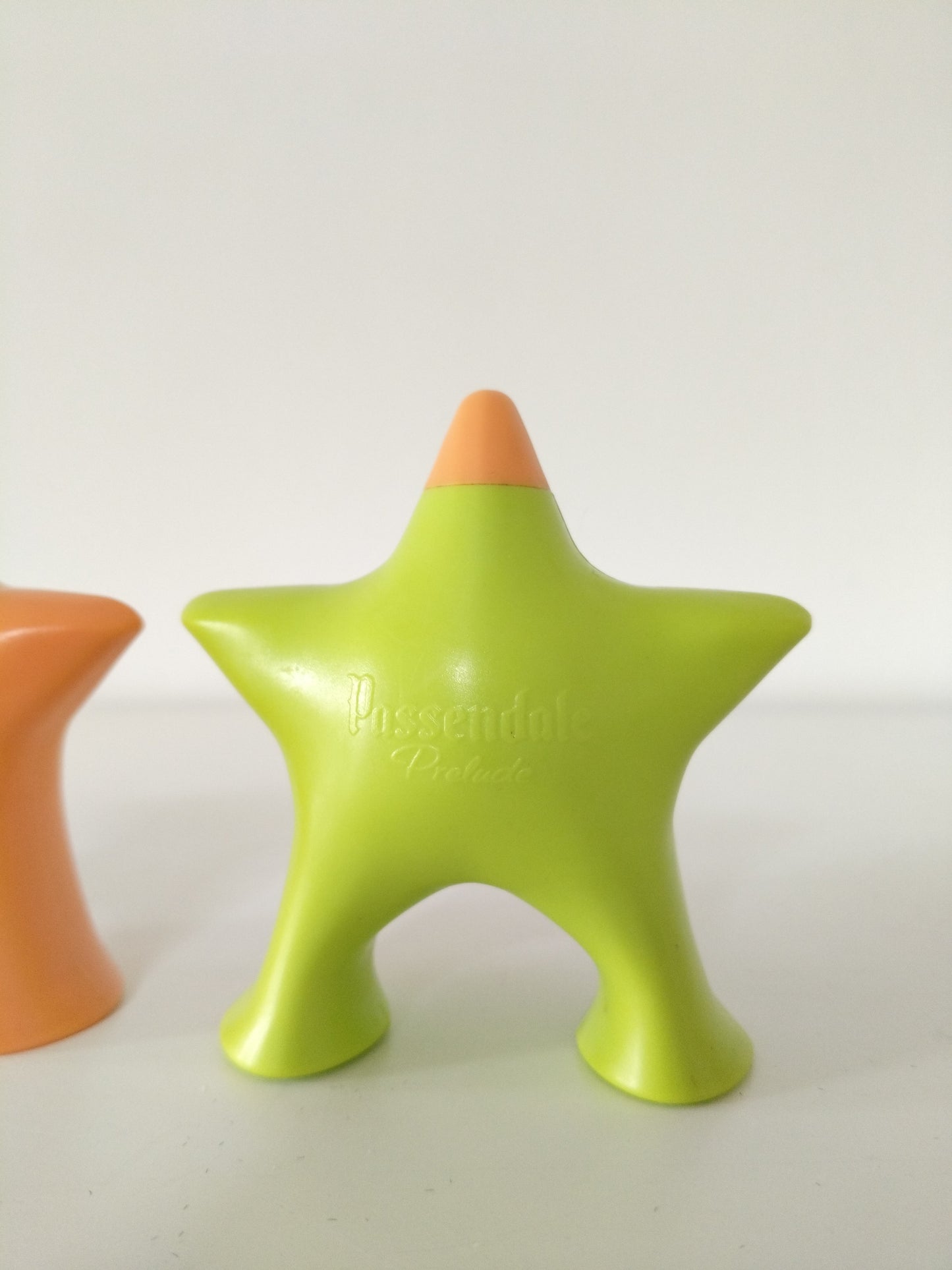Salière et poivrière publicitaires Passendale en plastique