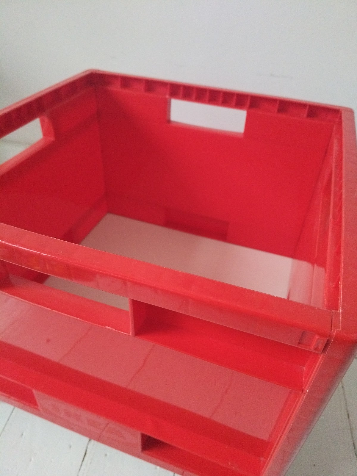 Box de rangement à roulettes en plastique Ikea Märd 90's