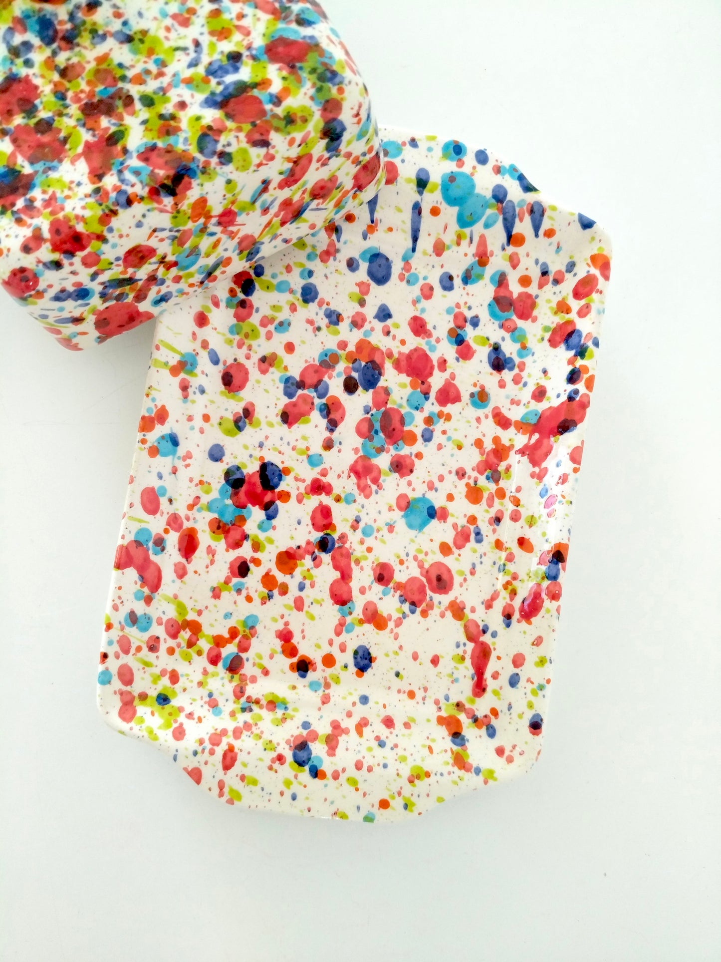 Beurrier en céramique handmade