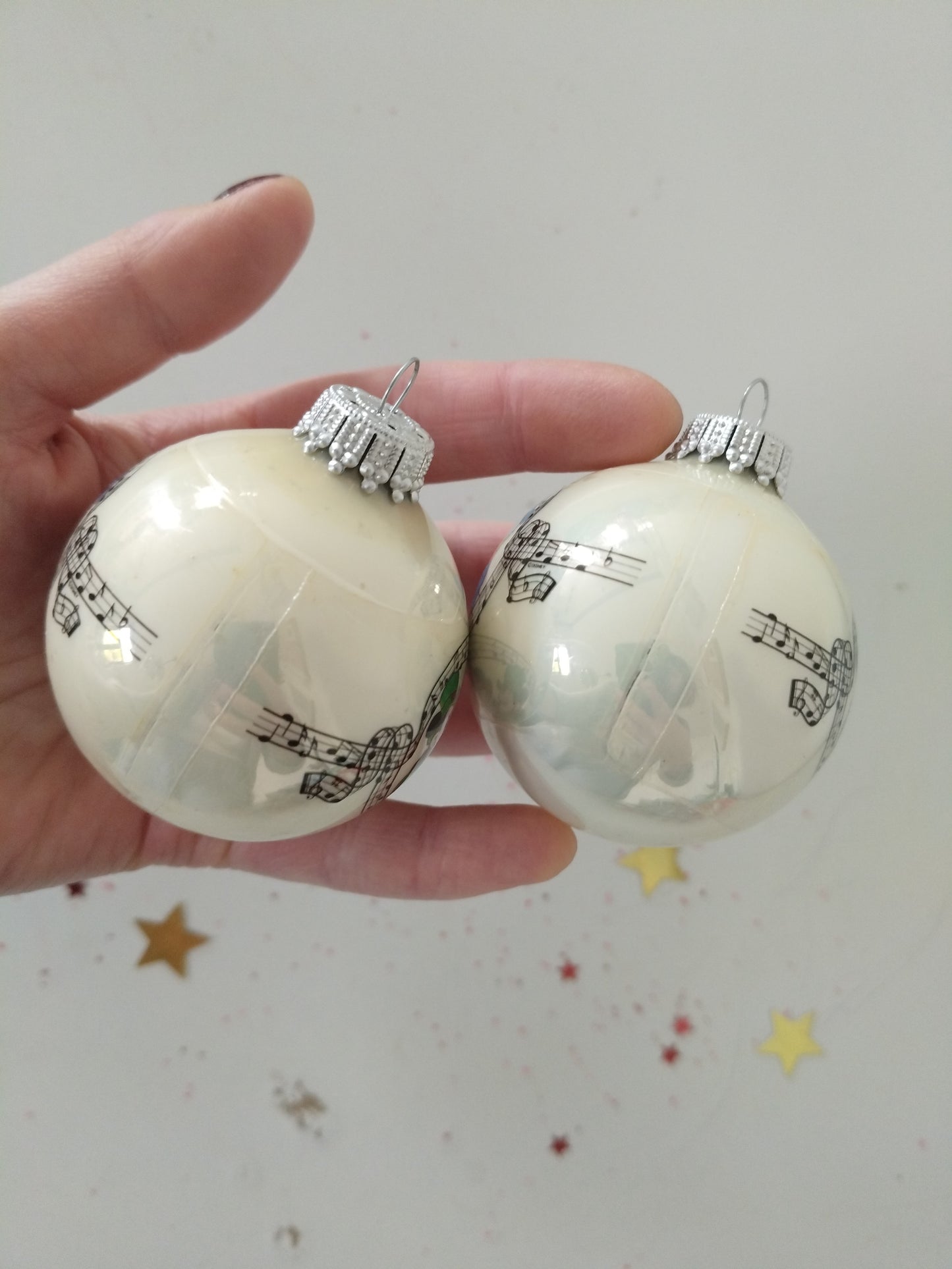 4 boules de Noël en verre Walt Disney's Germany